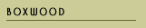 Boxwood